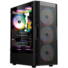 GABINETE BALAM RUSH GAMER COMPACT MEDIA TORRE DRAGONFLY VENTRA GM570 NEGRO