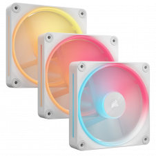 VENTILADOR GABINETE CORSAIR ICUE LINK LX120 RGB 3 FAN MAGNETICO BLANCO