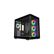GABINETE COOLER MASTER ELITE 600, ARGB FAN 7 NEGRO MID TOWER