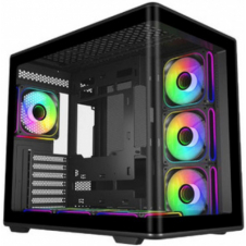 GABINETE COOLER MASTER ELITE 600, ARGB FAN 7 NEGRO MID TOWER