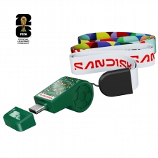 MEMORIA SANDISK 128GB USB TIPO-C COPA MUNDIAL FIFA 2026 VERDE
