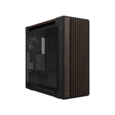 GABINETE ASUS PROART PA602 WALNUT WOOD MEDIA TORRE MADERA NEGRO