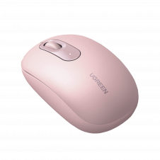MOUSE ÓPTICO UGREEN 2400 DPI RF INALÁMBRICO USB-A 10M COLOR ROSA