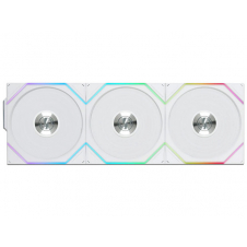 KIT 3 VENTILADORES LIAN LI UNIFAN TL WHITE RGB WIRELESS 120MM