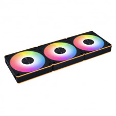 KIT 3 VENTILADORES LIAN LI UNIFAN CL BLACK RGB C/ CONTROL INAL. WIRELESS 120MM