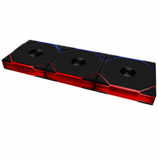 KIT 3 VENTILADORES LIAN LI UNIFAN TL BLACK RGB WIRELESS 120MM