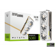 TARJETA DE VIDEO ZOTAC RTX 5080 SOLID OC WHITE 16GB GDDR7 PCIE 5.0