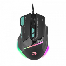 MOUSE GETTTECH GAMER 7200 DPI RGB USB BLACK/BLUE GPM-RGBWR-G1-BK