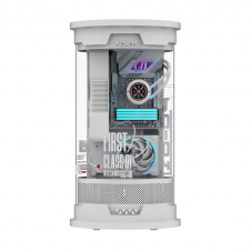 GABINETE ALSEYE FC01-W MICRO ATX ITX ACRÍLICO BLANCO