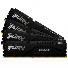 MEMORIA RAM KINGSTON FURY BEAST 128GB KIT 4 DDR5 5600MTS CL40 NEGRO