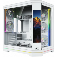 GABINETE XYZ NEUTRON X PRO 5 VENT 120MM, PANTALLA FRONTAL WHITE
