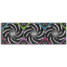 KIT DE 3 VENTILADORES XYZ VORTEX PRO 120*120*25MM ARGB BLACK