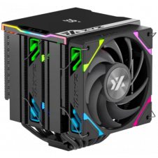 DISIPADOR PARA CPU XYZ THERMAX 6 PRO DUO 600-2000RPM ARGB BLACK