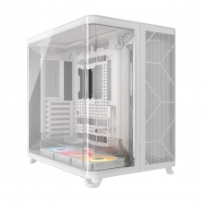 GABINETE CORSAIR AIR 5400 RS ARGB MEDIA TORRE BLANCO CRISTAL