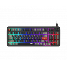 TECLADO GAMING MSI FORGE GK110 DISTRIBUCION US USB 2.0 RGB