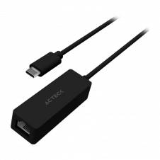 ADAPTADOR USB C A ETHERNET RJ45 | SHIFT PLUS AE425 | NEGRO