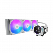 ENFRIAMIENTO LIQUIDO COOLER MASTER MASTERLIQUID CORE NEX DIGITAL 360 ARGB BLANCO