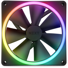 VENTILADOR P/GABINETE NZXT (RF-D14SF-B1) F140 RGB DUO 140MM NEGRO