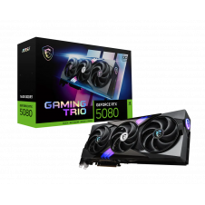 TARJETA VIDEO MSI RTX 5080 GAMING TRIO OC 16GB GDDR7 2715MHZ