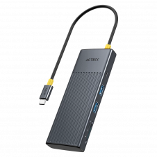 HUB ACTECK AC-944601 USB-C 7 EN 1 NEXUS DOCK PRO HN920 ALUMINIO
