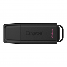MEMORIA USB KINGSTON 64GB 3.2 GEN 1 DATA TRAVELER EXODIA NEGRO
