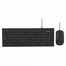 KIT DE TECLADO Y MOUSE INALAMBRICO ACTECK 2 EN 1 CREATOR COMPACT MK235 NEGRO