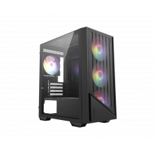 GABINETE MSI PRO FORGE M051A MINI TOWER MICRO-ATX 4X FANS ARGB NEGRO