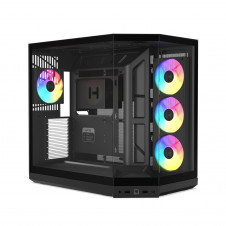 GABINETE HYTE Y50 PITCH BLACK RGB E-ATX MID TOWER