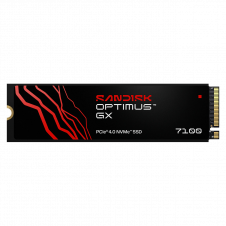 SSD SANDISK OPTIMUS GX 7100 500GB, M.2 PC- E 4.0 ESCRITURA 5800MB/S LECTURA 6800MB/S