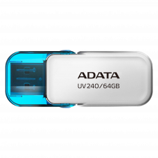 MEMORIA USB ADATA UV240 64GB BLANCO 2.0