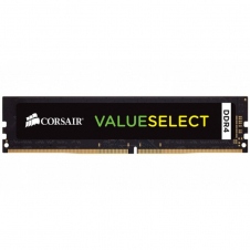 MEMORIA RAM CORSAIR VALUESELECT DDR4, 2400MHZ, 8GB, NON-ECC, CL16 CMV8GX4M1A2400C16