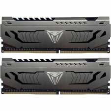 KIT MEMORIA RAM PATRIOT VIPER STEEL DDR4, 3200MHZ, 32GB (2 X16 GB), NON-ECC, CL16, XMP PVS432G320C6K