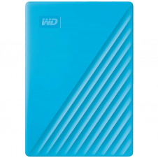 DISCO DURO EXTERNO WESTERN DIGITAL WD MY PASSPORT, 4TB, USB 3.2, AZUL WDBPKJ0040BBL-WESN