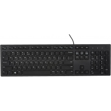 TECLADO ALAMBRICO DELL EN INGLES MODELO KB216-BK-US COLOR NEGRO