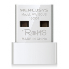 ADAPTADOR DE RED USB MERCUSYS MW150US, INALAMBRICA, 150 MBPS, 802.11N/G/B, NANO