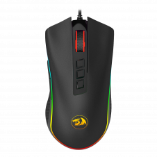 MOUSE GAMER REDRAGON ÓPTICO COBRA CHROMA, USB-A, 24000 DPI, NEGRO