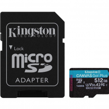 MEMORIA FLASH KINGSTON CANVAS GO! PLUS, 512GB MICROSDXC