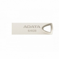 MEMORIA USB ADATA UV210, 64GB, USB 2.0, DORADO METÁLICO AUV210-64G-RGD