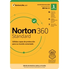 NORTON 360 STANDARD, INTERNET SECURITY, 1 DISPOSITIVO, 1 AÑO (CAJA)