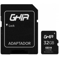 MEMORIA GHIA 32 GB TIPO MICRO SD CLASE 10 CON ADAPTADOR