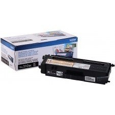 CARTUCHO TÓNER BROTHER TN310BK - 2500 PÁGINAS, NEGRO, NEGRO
