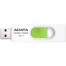 MEMORIA USB ADATA UV320, 128GB, USB A 3.1, VERDE/BLANCO