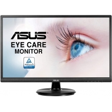 Monitor Full HD ASUS VA249HE - 23.8 pulgadas, 250 cd / m², 1920 x 1080 Pixeles, 5 ms, Negro