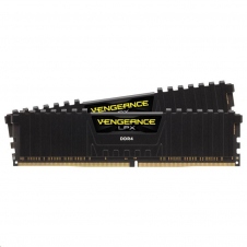 KIT MEMORIAS RAM CORSAIR VENGEANCE 32GB, 2400MHZ 32GB (2 X 16GB) DDR4 C/DISIPADOR TERMICO INTEGRADO, (CMK32GX4M2A2400C14)