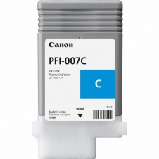 TANQUE DE TINTA CANON PFI-007C, CIAN 2144C001AA