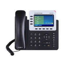 GRANDSTREAM TELEFONO IP GXP2140 CON PANTALLA 4.3'', 4 LINEAS, ALTAVOZ, NEGRO