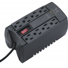 REGULADOR VICA T-1, 400W, 750VA, ENTRADA 127V, SALIDA 120V, 8 CONTACTOS