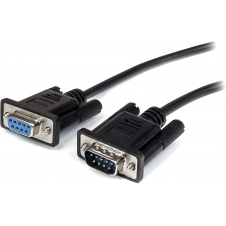 STARTECH.COM CABLE SERIAL DB-9 MACHO, DB-9 HEMBRA, 2 METROS, NEGRO