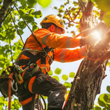Curso de trabajos en altura para poda de árboles