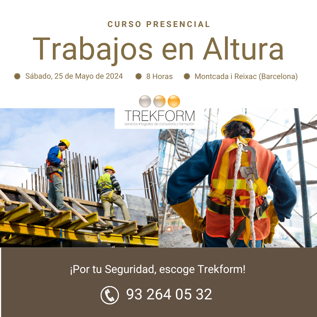 CURSO TRABAJOS EN ALTURA EN VALLÉS OCCIDENTAL